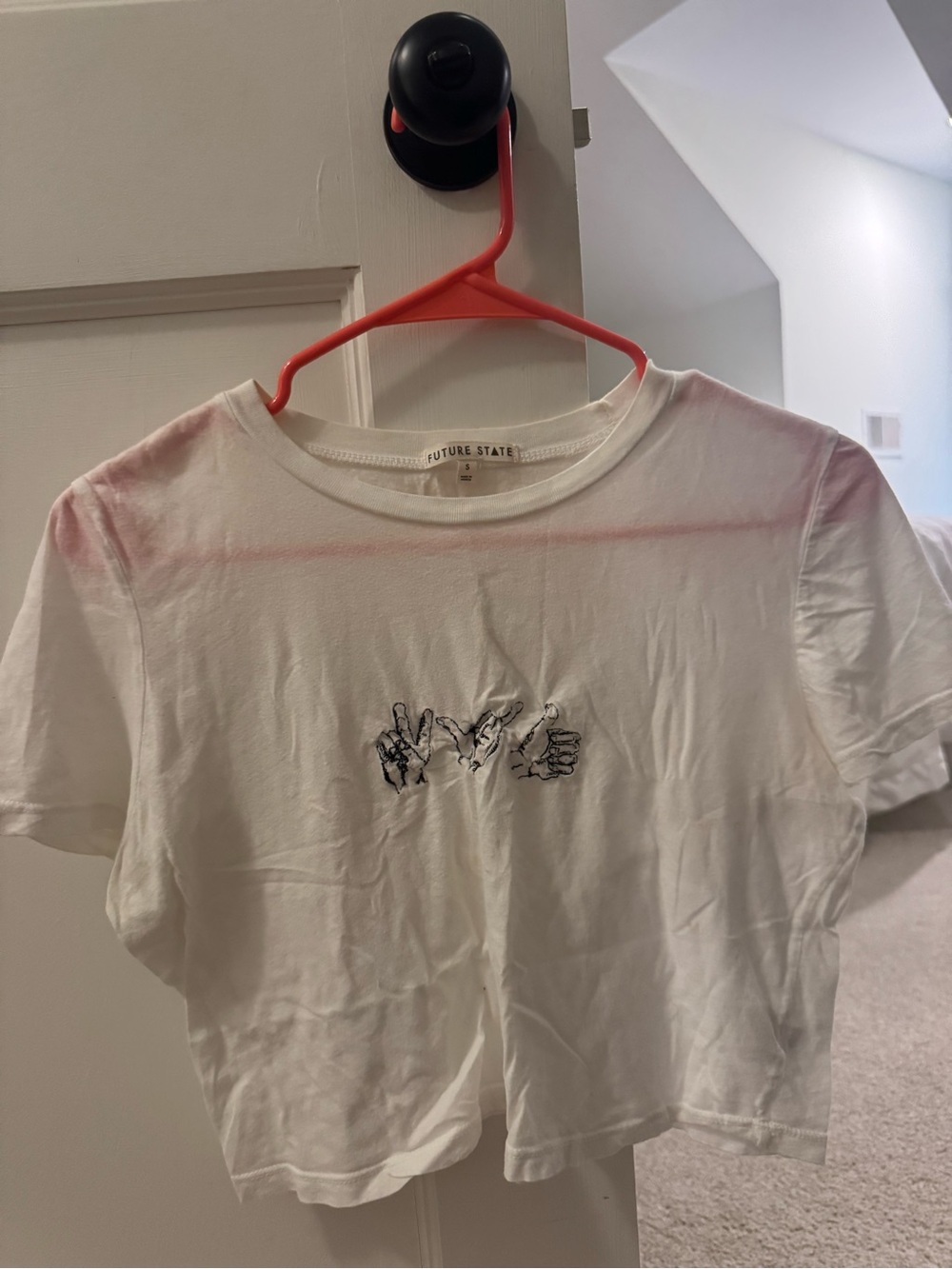 Future State White Crewneck Tee - Small